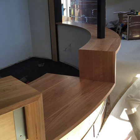 Blackbutt counter top